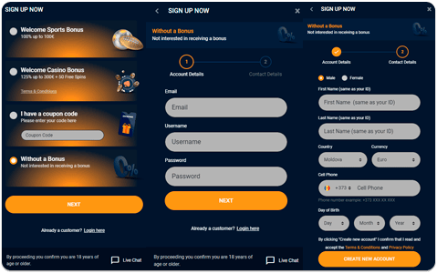 Grandwin Casino Registrace